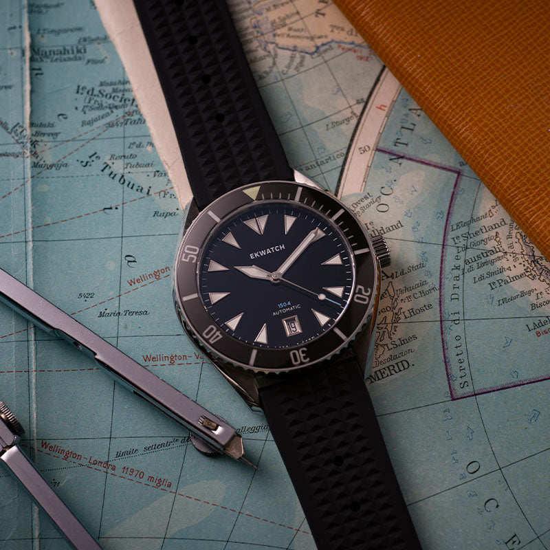 Cinturino in silicone per EK 1504 - Nero