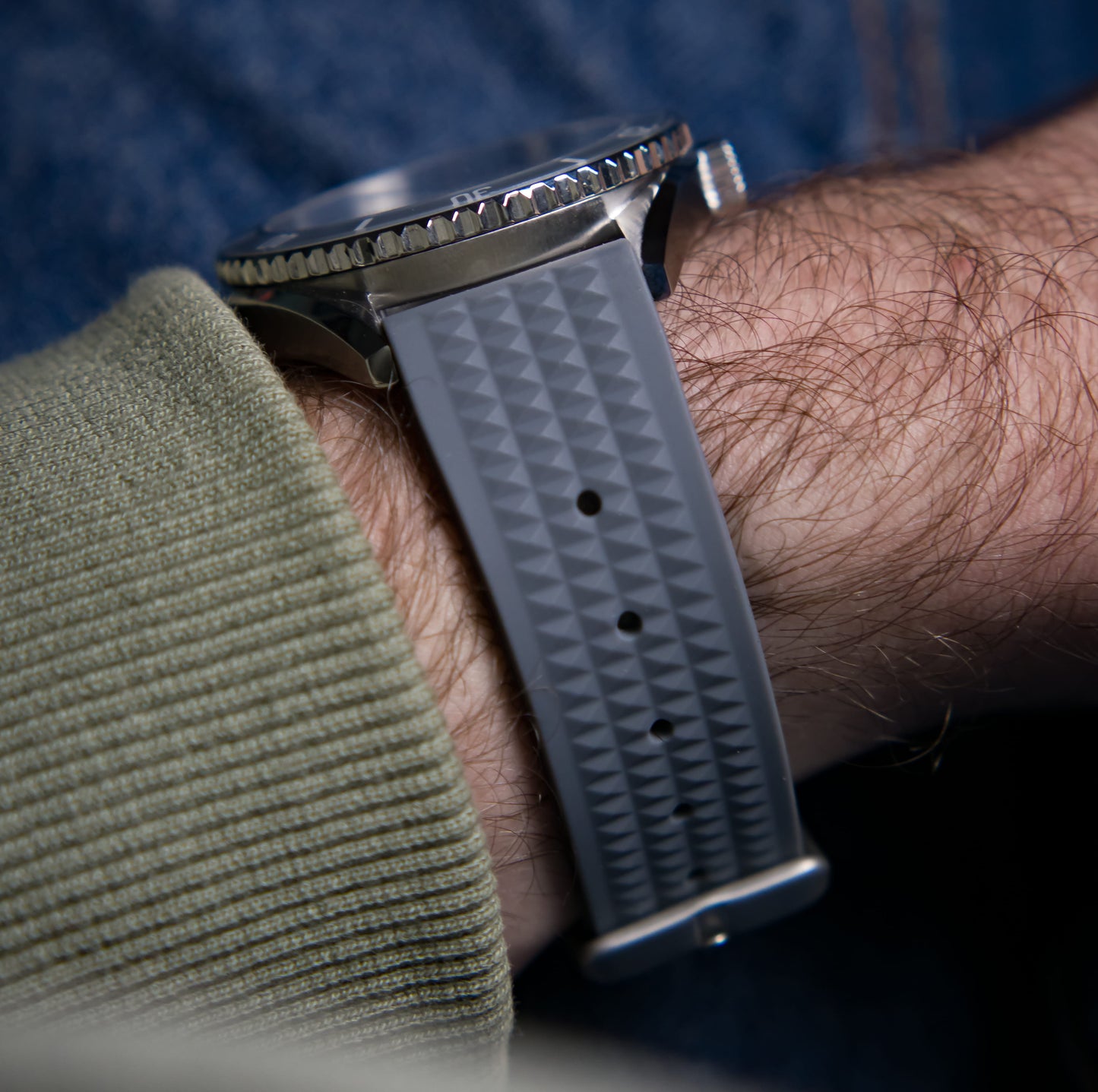 Cinturino in silicone per EK 1504 - Grigio