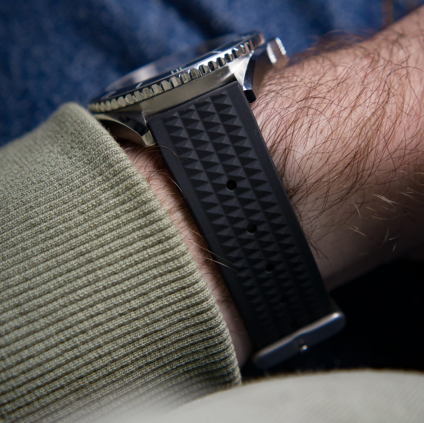 Cinturino in silicone per EK 1504 - Nero